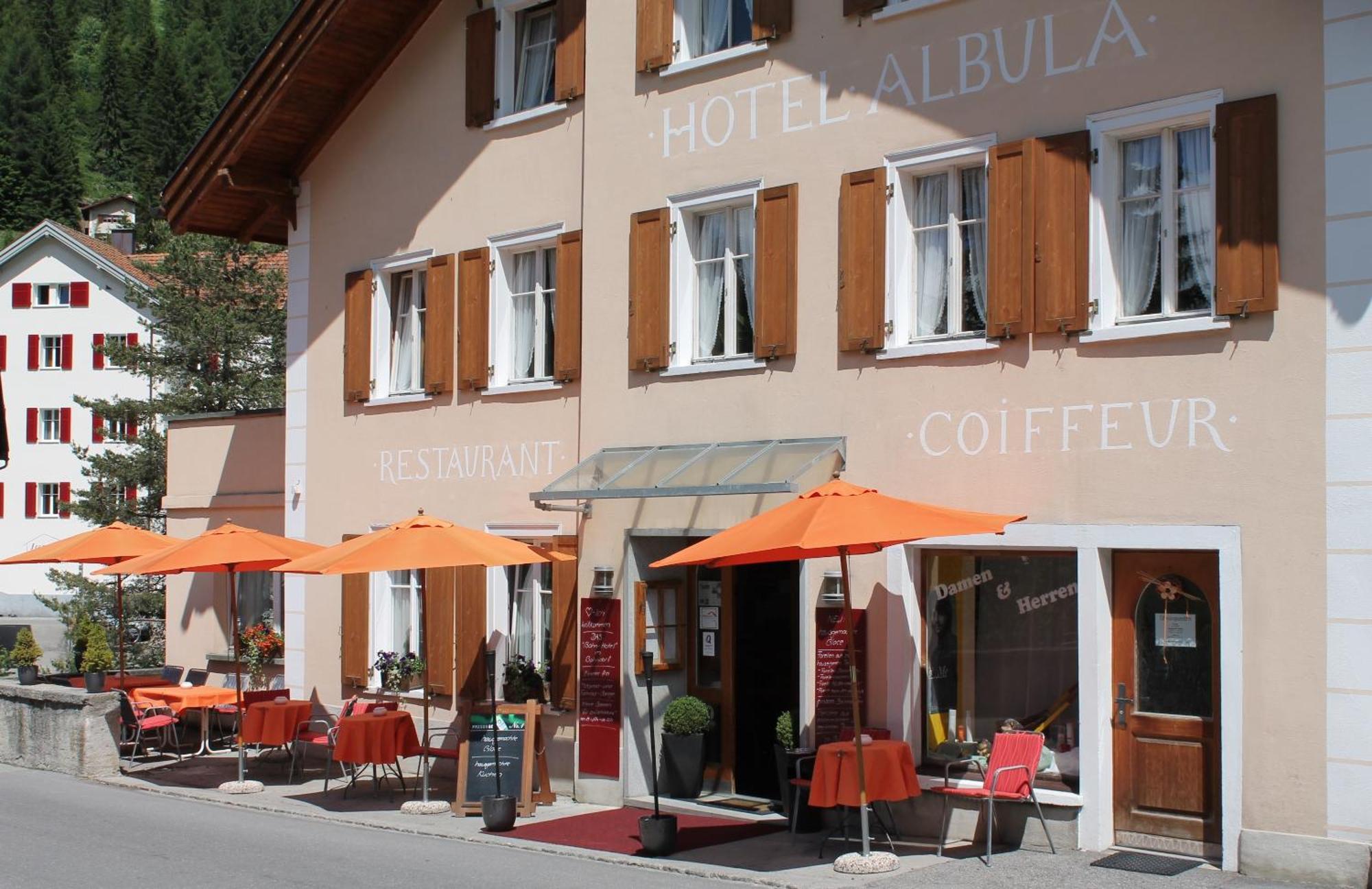 Hotel Albula Bergün Exterior foto
