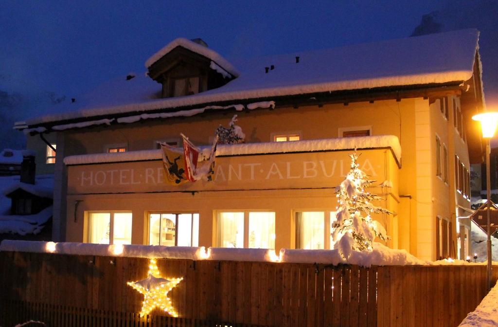 Hotel Albula Bergün Exterior foto